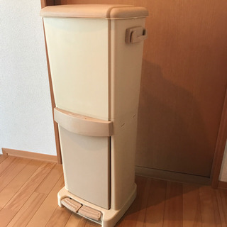 分別ダストボックスペダル2段　20L/20L ペダルペール