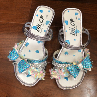 女の子サンダル19センチ