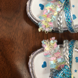 女の子サンダル19センチの画像