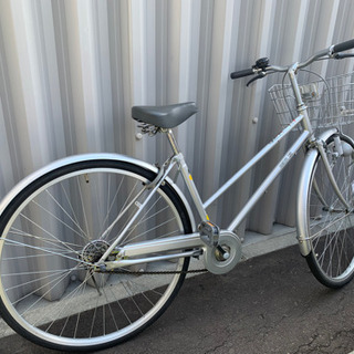 27インチ　シティーサイクル　自転車