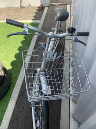 27インチ　シティーサイクル　自転車
