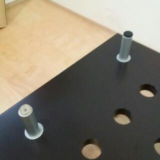 ☆引き取り限定0円☆ガラスローテーブルの画像