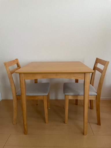ダイニングテーブル　2人　北欧　75cm
