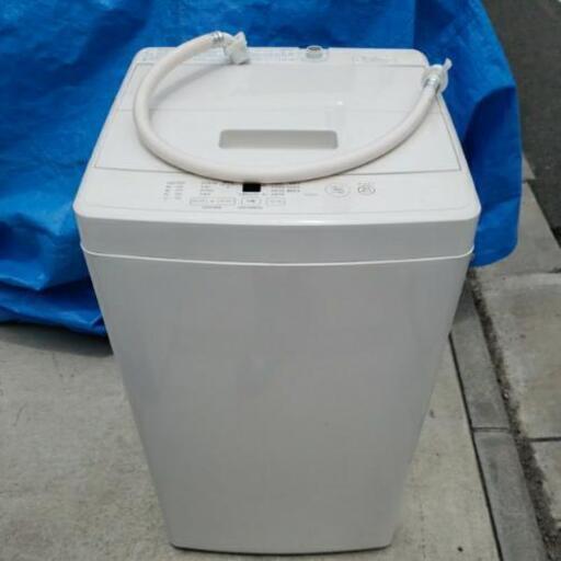 ☆美品☆ MUJI 無印良品 5kg 全自動洗濯機 MJ-W50A ホワイト 2019年製 動作品