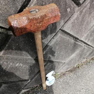 値下げ　倉庫整理品①　大ハンマー　長さ　約90cm  の画像