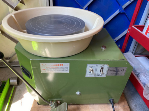 グット電機　電動ろくろ　実動品　ろくろ　陶芸