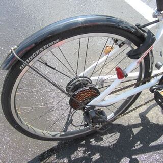☆24インチ ブリヂストン 自転車 SHL474 外装7段変速 女の子向け