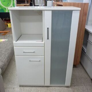 レンジ台 幅80cm レンジボード ミドルサイズ 食器棚 白 ホワイト 札幌