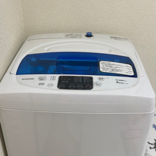 洗濯機6.0kg(取りに来てくださる方限定)