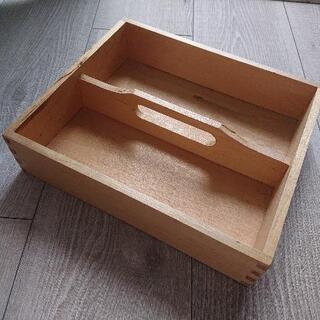 IKEA 木製カトラリーケースの画像