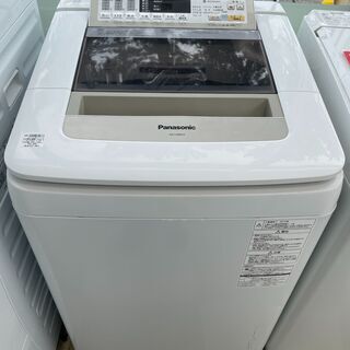 全自動洗濯機 Panasonic NA-FA80H2 8.0kg 2015年製