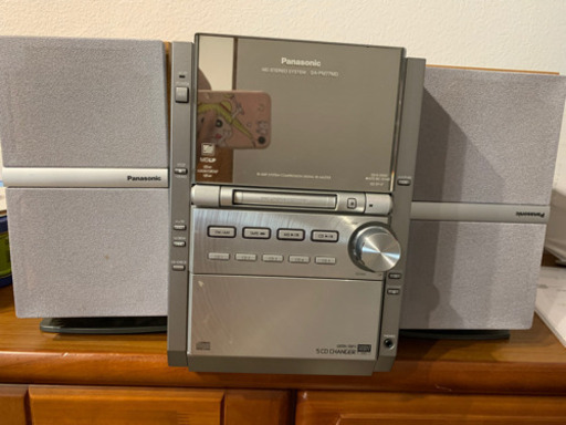 CDコンポ Panasonic SAPM77MD 6月中で処分予定