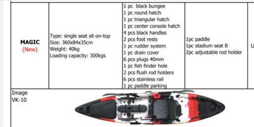 ノーブランドカヤック