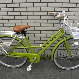 大型テリーサドル 電動アシスト自転車 シティサイクル ダーク