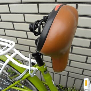 【シティサイクル　26インチ】 SKOG　スコーグ　ノルディックグリーン　黄緑色の画像