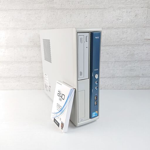 【動作確認済】NEC MK31MB-D デスクトップPC Core i3-540 SSD 新品 240GB メモリ 4GB パソコン