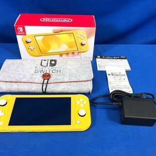 【動作保証あり】美品 Nintendo Switch Lite Yellow ケース付 HDH-S-YAZAA【管理KRK455】