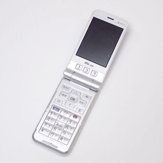 D265 au PANTECH WIN W62PT ガラケー 初期化○