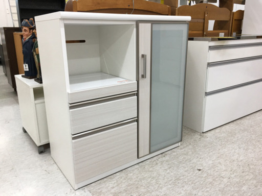 家電ラック　キッチンカウンター　キレイ