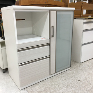 家電ラック　キッチンカウンター　キレイ