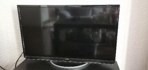 【取引決まりました】SHARP　LC-32W5 液晶テレビ　テレビ台とテレビカバー付き