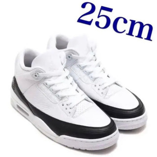 【手渡し限定】新品 FRAGMENT × NIKE AIR JORDAN 3  25cm