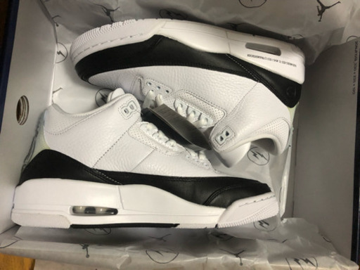 【手渡し限定】新品 FRAGMENT × NIKE AIR JORDAN 3  25cm