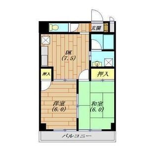 【初期費用5万円！】立川駅徒歩7分の広々2DK～♪　驚愕の初期費用！！ - 日野市