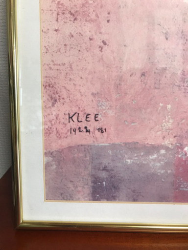 【2月まで】パウル・クレー Paul Klee ポスター 額付