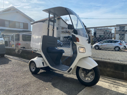 ホンダ ジャイロキャノピー 大型2段リアボックス 宅配 デリバリー ミニカー登録ＯＫ！