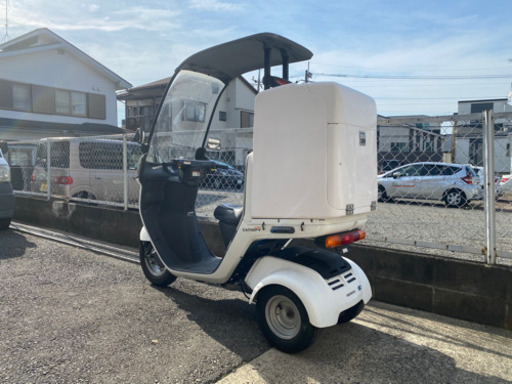 ホンダ ジャイロキャノピー 大型2段リアボックス 宅配 デリバリー ミニカー登録ＯＫ！