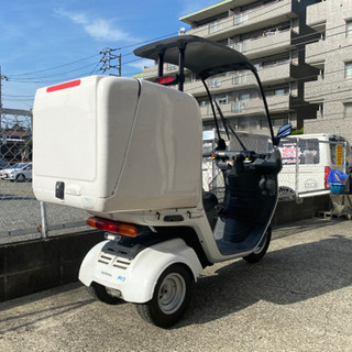 ホンダ ジャイロキャノピー 大型リアボックス 宅配 デリバリー ミニカー登録ＯＫ！の画像