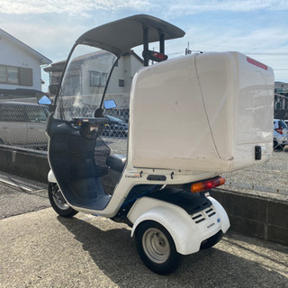 ホンダ ジャイロキャノピー 大型リアボックス 宅配 デリバリー ミニカー登録ＯＫ！の画像