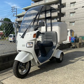 ホンダ ジャイロキャノピー 大型リアボックス 宅配 デリバリー ミニカー登録ＯＫ！の画像