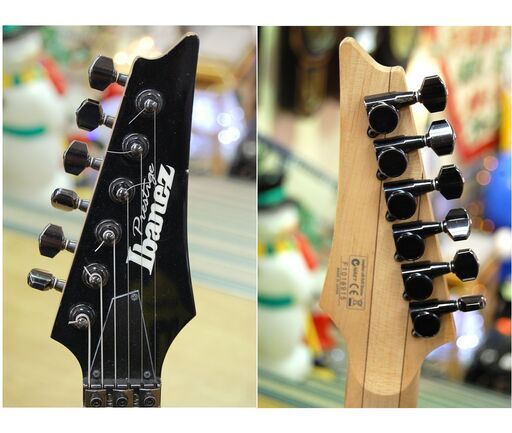 フジゲン製 アイバニーズ RG エレキギター RG2550Z Prestige 黒系 日本製 希少 札幌市 清田区 平岡 
