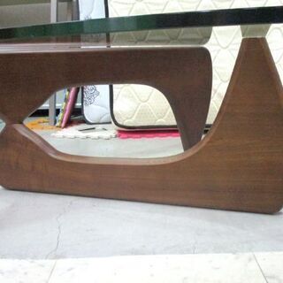 センターテーブル イサムノグチ リプロダクト品 ダークブラウン 