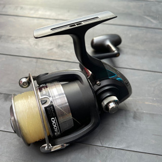 終了:竿とリールの画像