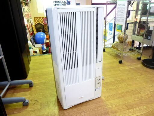 KOIZUMI 窓用エアコン KAW-1672 2017年製 動作確認済み 専用取付枠欠品 コイズミ ウィンドエアコン