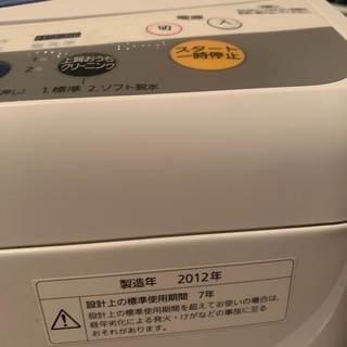 洗濯機　無料です。の画像