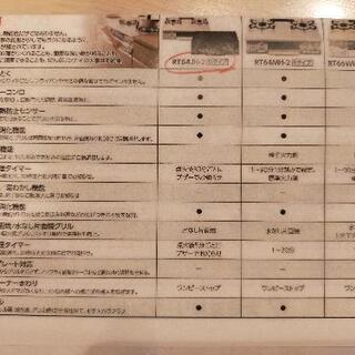ガスコンロ　2021年購入の画像