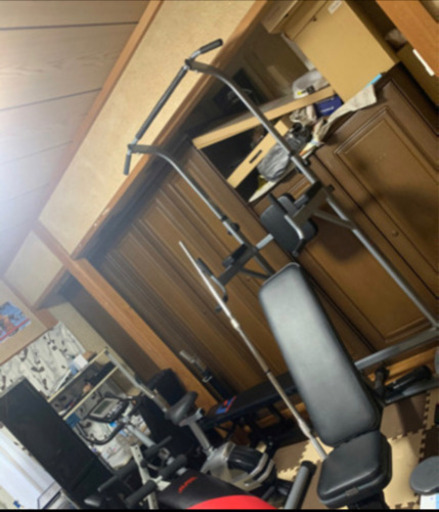 早い物勝ち！取りに来てくださる方限定！ベンチプレスと懸垂チンニング