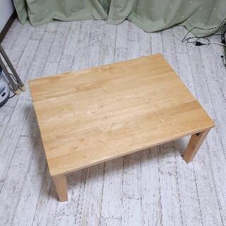 【決定】折り畳み　木製テーブルの画像
