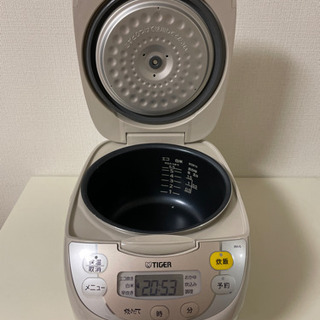 【TIGER】炊飯器お譲りしますの画像