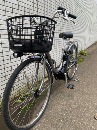 ブリジストン　assista シルバー　2015年　新基準　電動アシスト自転車