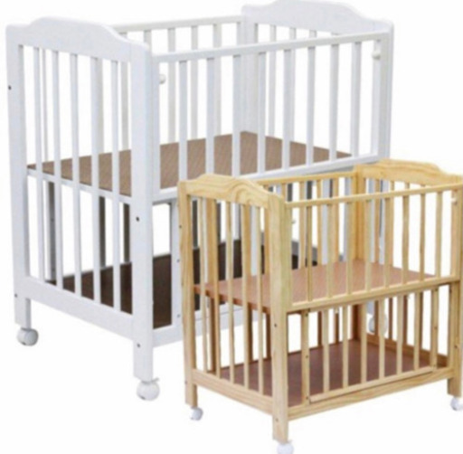 ミニベビーベッド カトージ ハイタイプ 123ホワイト ベビーベッド