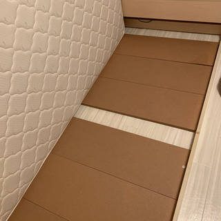 お値下げ❗️【1000円→800円】シングルベッドお譲りしますの画像