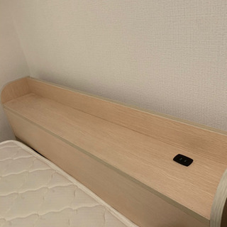 お値下げ❗️【1000円→800円】シングルベッドお譲りしますの画像