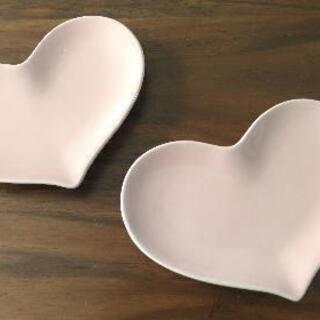 ハートプレート　２枚セット
