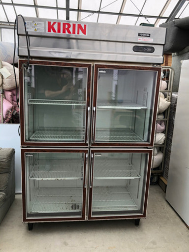 東芝　業務用冷蔵庫　飲料用ショーケース690L 2000年製　TOSHIBA