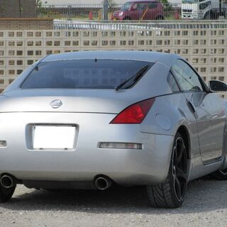 【車検2年満タン渡し】フェアレディZ（総額：61万円）【上級グレード：バージョンT】走行7.2万キロ・本革シート＆シートヒーター・HIDヘッドライト・アルミホイール・ナビ・ETC・DVD視聴・ステアリングスイッチ・バックカメラ（禁煙車）※数台出品中！の画像